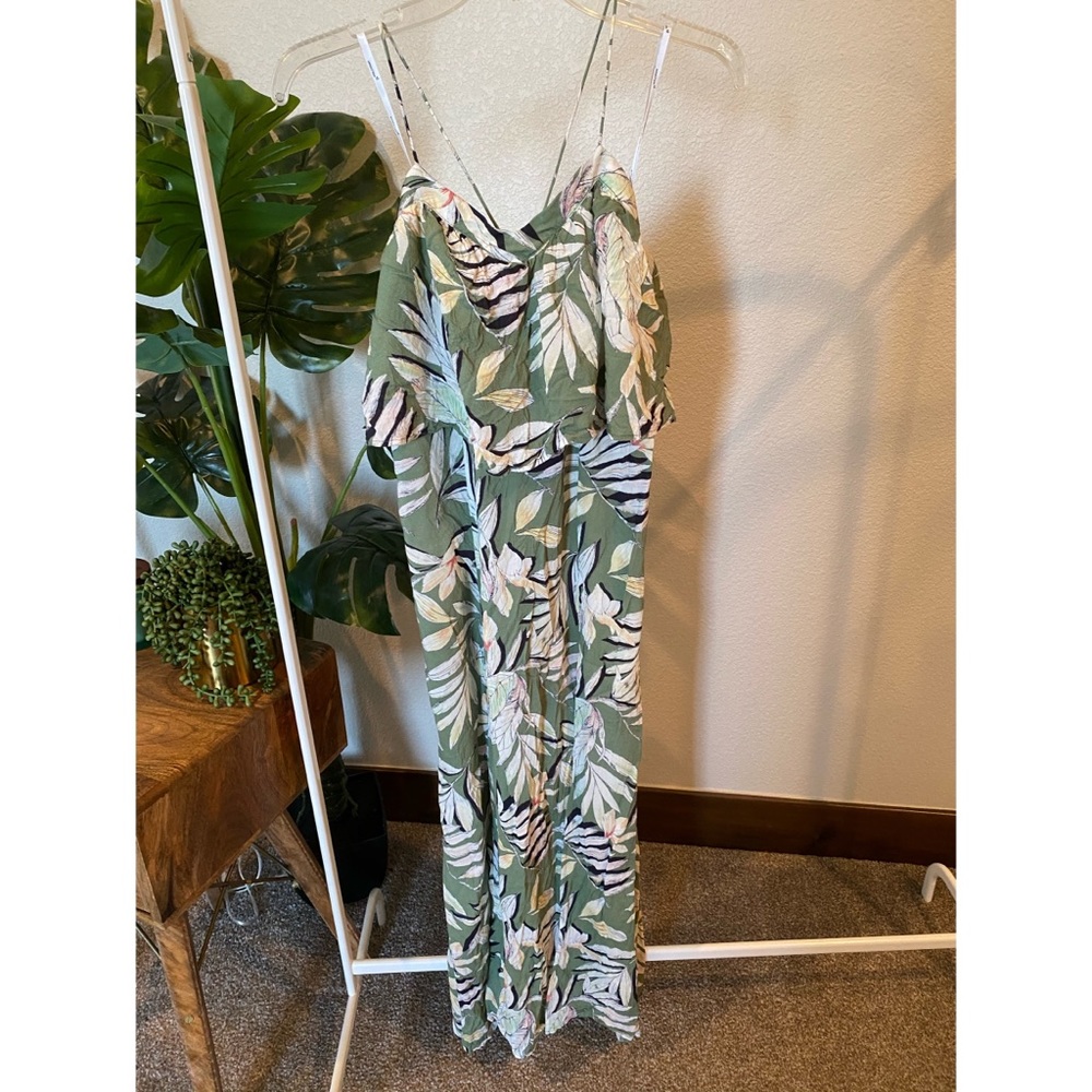 Tropical Print Swim Cover/Dress